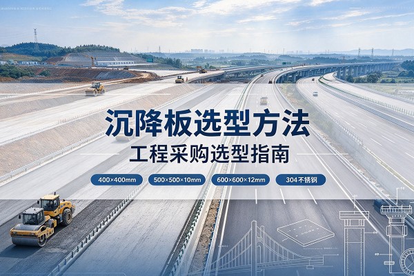 宣威沉降板选择方法