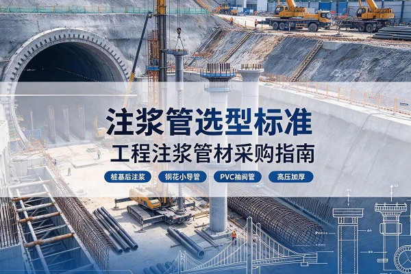宣威注浆管选型标准