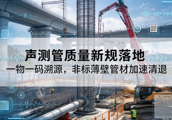 宣威声测管质量新规落地，一物一码溯源，非标薄壁管材加速清退